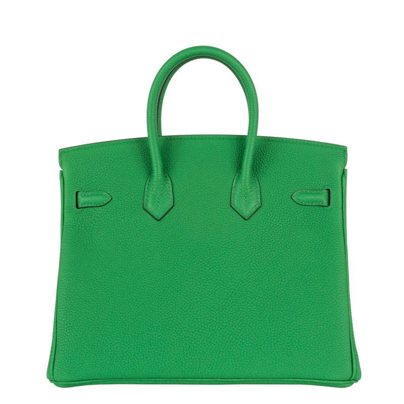 Hermès 25cm Birkin Bambou Togo Leather Gold Hardware