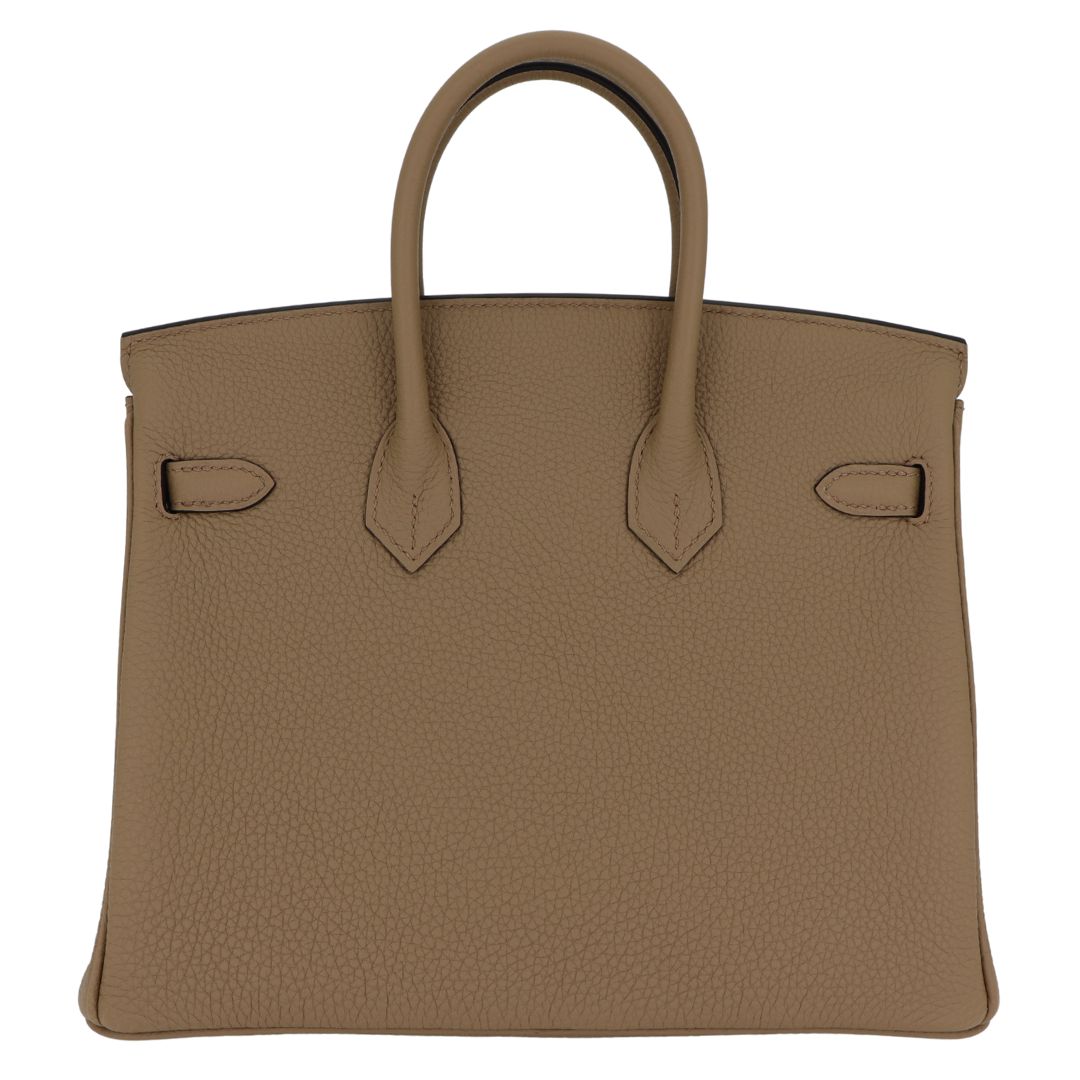 Hermès 25cm Birkin Beige Marfa Togo Leather Gold Hardware