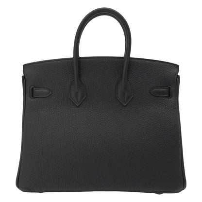 Hermès 25cm Birkin Black Togo Leather Palladium Hardware