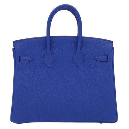Hermès 25cm Birkin Bleu Royal Togo Leather Gold Hardware