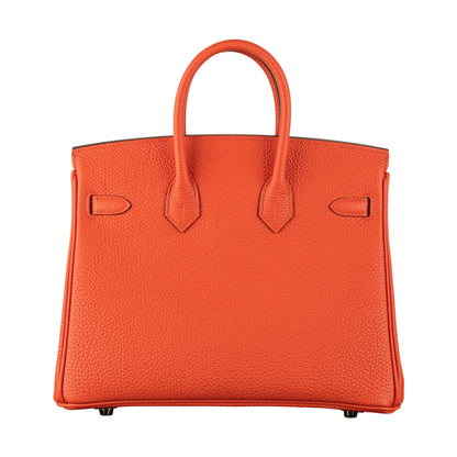 Hermès 25cm Birkin Capucine Togo Leather Gold Hardware