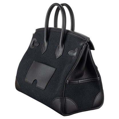 Hermès 25cm Birkin Cargo Black Palladium Hardware