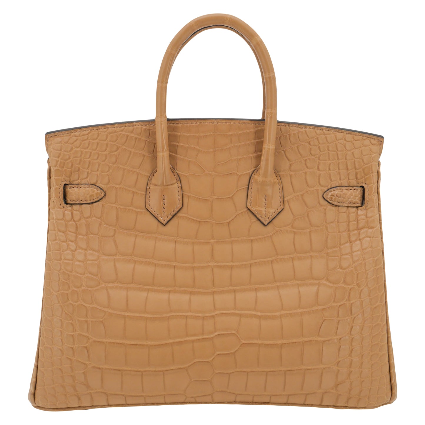 Hermès 25cm Birkin Chai Matte Alligator Gold Hardware