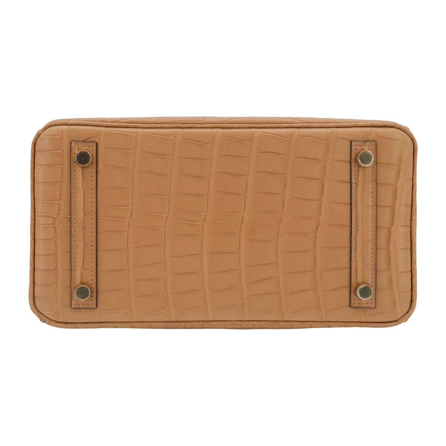 Hermès 25cm Birkin Chai Matte Alligator Gold Hardware