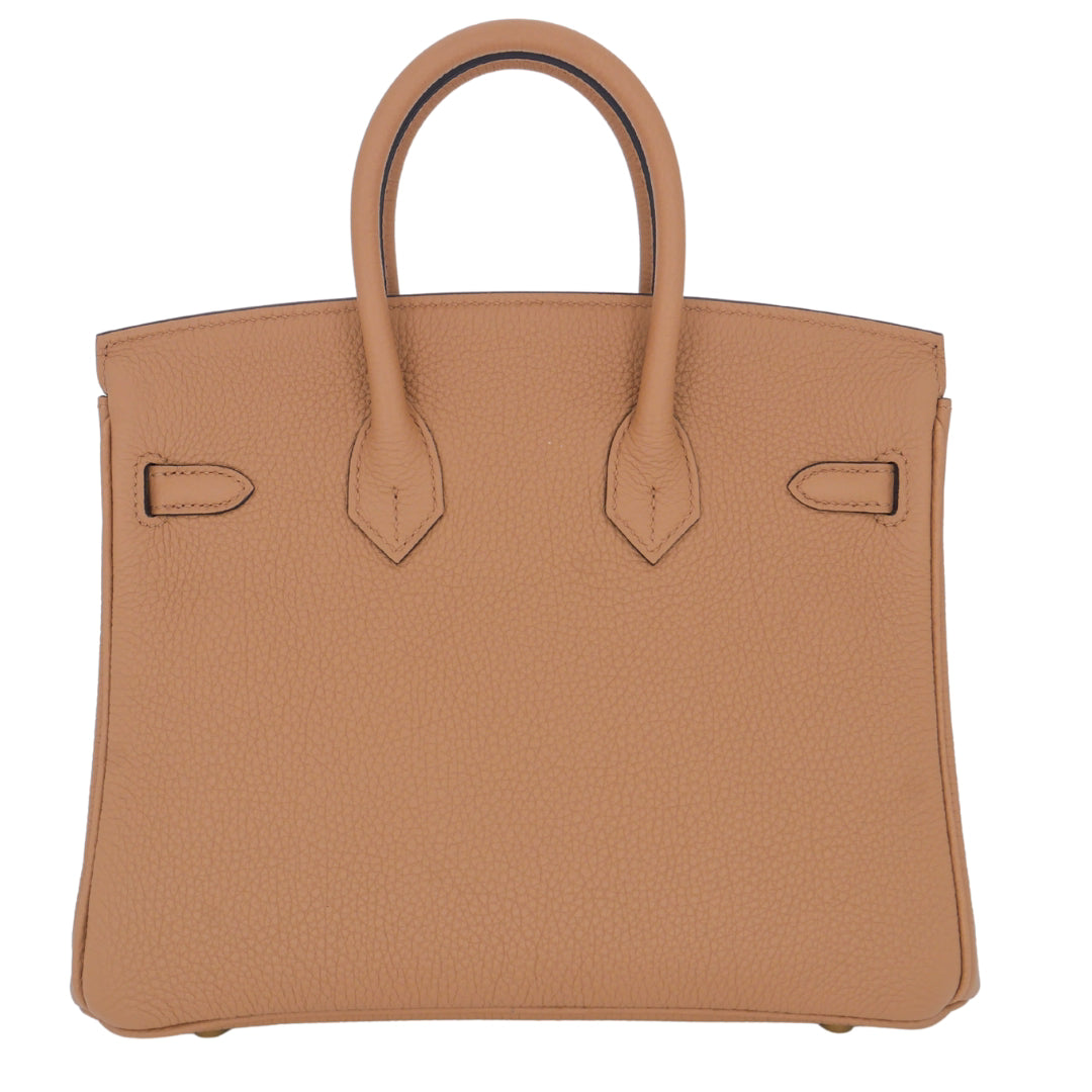 Hermès 25cm Birkin Chai Togo Leather Gold Hardware