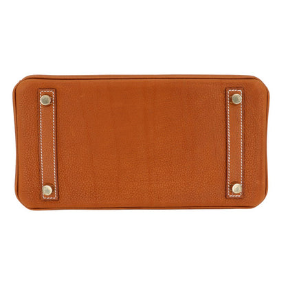 Hermès 25cm Birkin Fauve Barenia Faubourg Leather Gold Hardware
