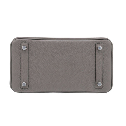 Hermès 25cm Birkin Gris Meyer Togo Leather Palladium Hardware