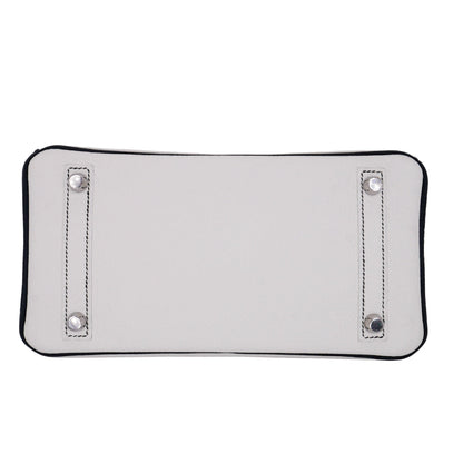 Hermès 25cm Birkin HSS Panda Black/White Clemence Leather Palladium Hardware