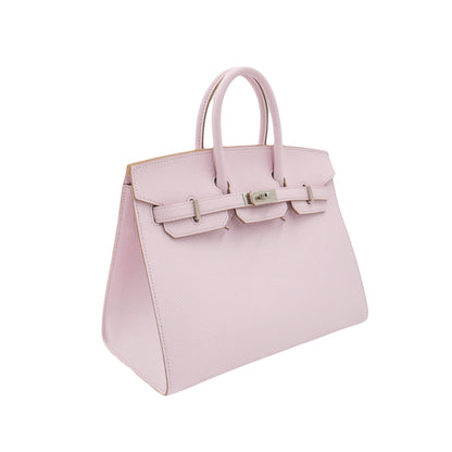 Hermès 25cm Birkin Sellier Mauve Pale Epsom Leather Palladium Hardware