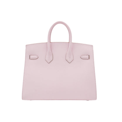 Hermès 25cm Birkin Sellier Mauve Pale Epsom Leather Palladium Hardware
