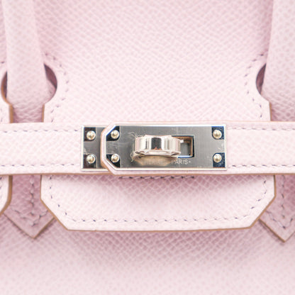Hermès 25cm Birkin Sellier Mauve Pale Epsom Leather Palladium Hardware