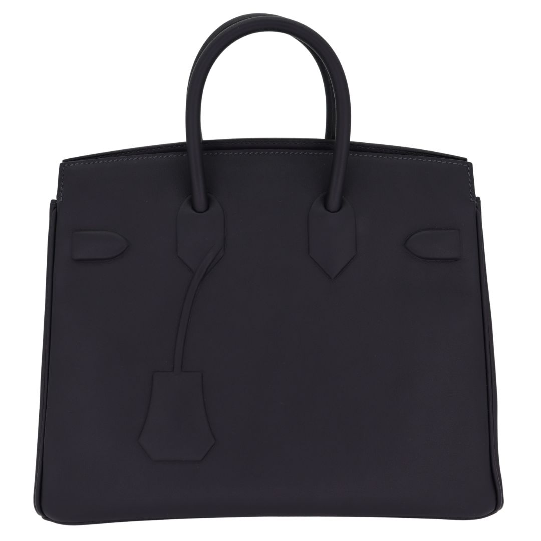 Hermès 25cm Birkin Shadow Caban Swift Leather
