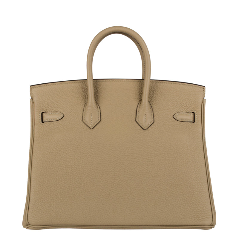 Hermès 25cm Birkin Trench Togo Leather Gold Hardware