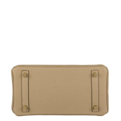 Hermès 25cm Birkin Trench Togo Leather Gold Hardware