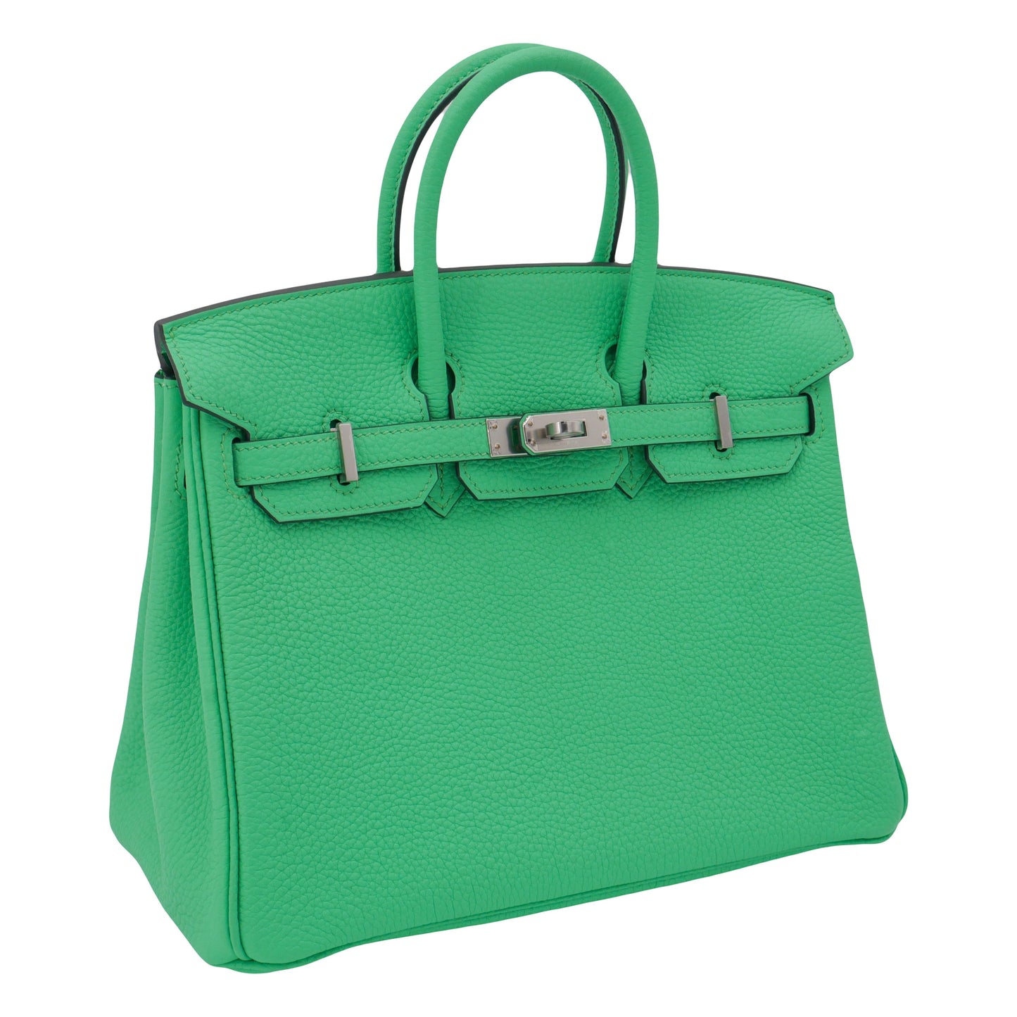 Hermès 25cm Birkin Vert Comics Togo Leather Palladium Hardware