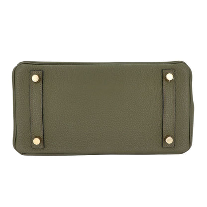 Hermès 25cm Birkin Vert Olive Togo Leather Gold Hardware