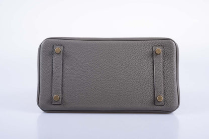 Hermès Birkin 25 Gris Meyer Togo Gold Hardware