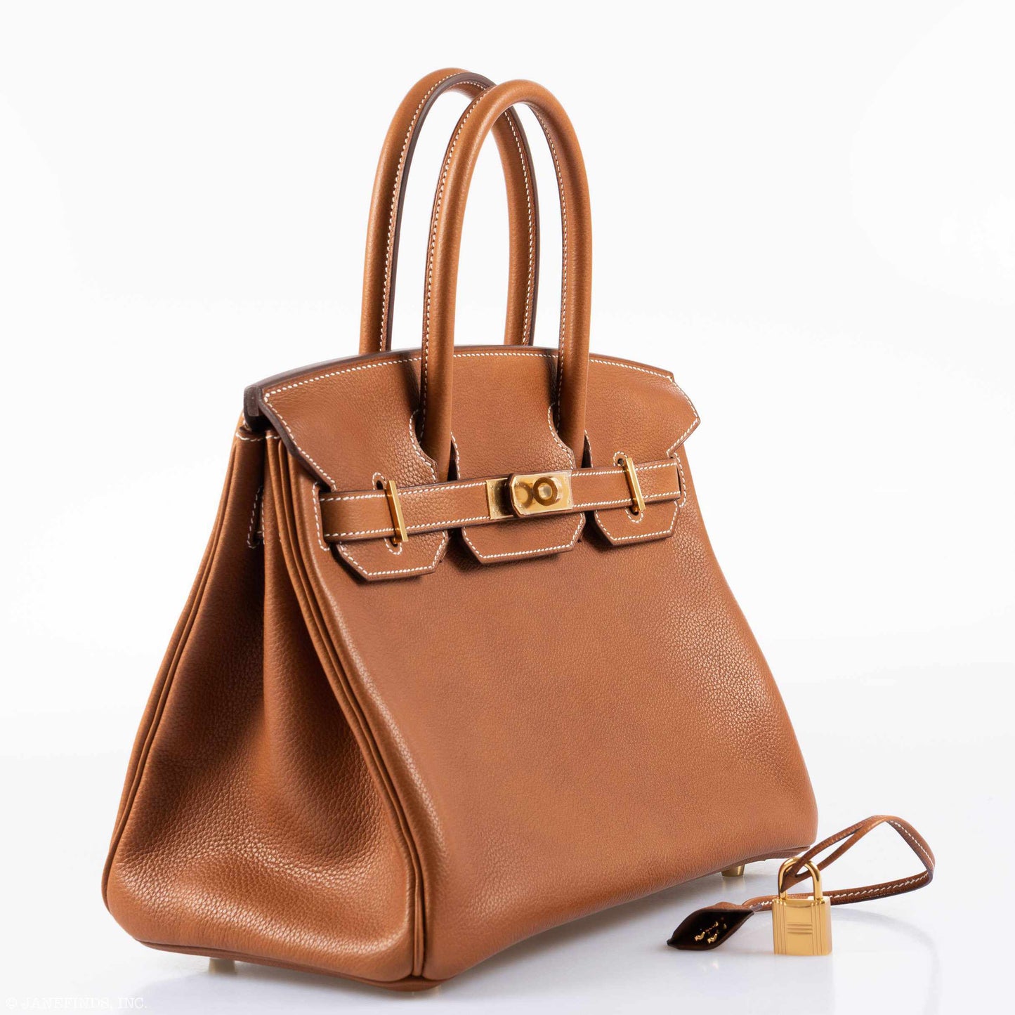 Hermès Birkin 30 Barenia Faubourg Gold Hardware - 2019, D