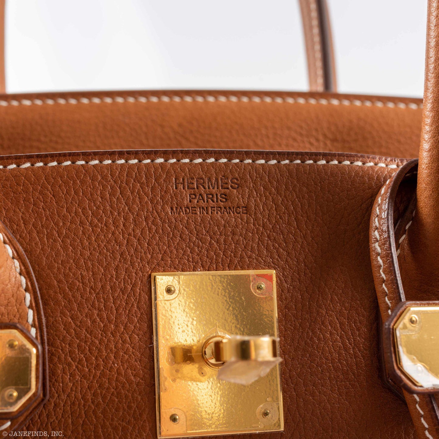 Hermès Birkin 30 Barenia Faubourg Gold Hardware - 2019, D