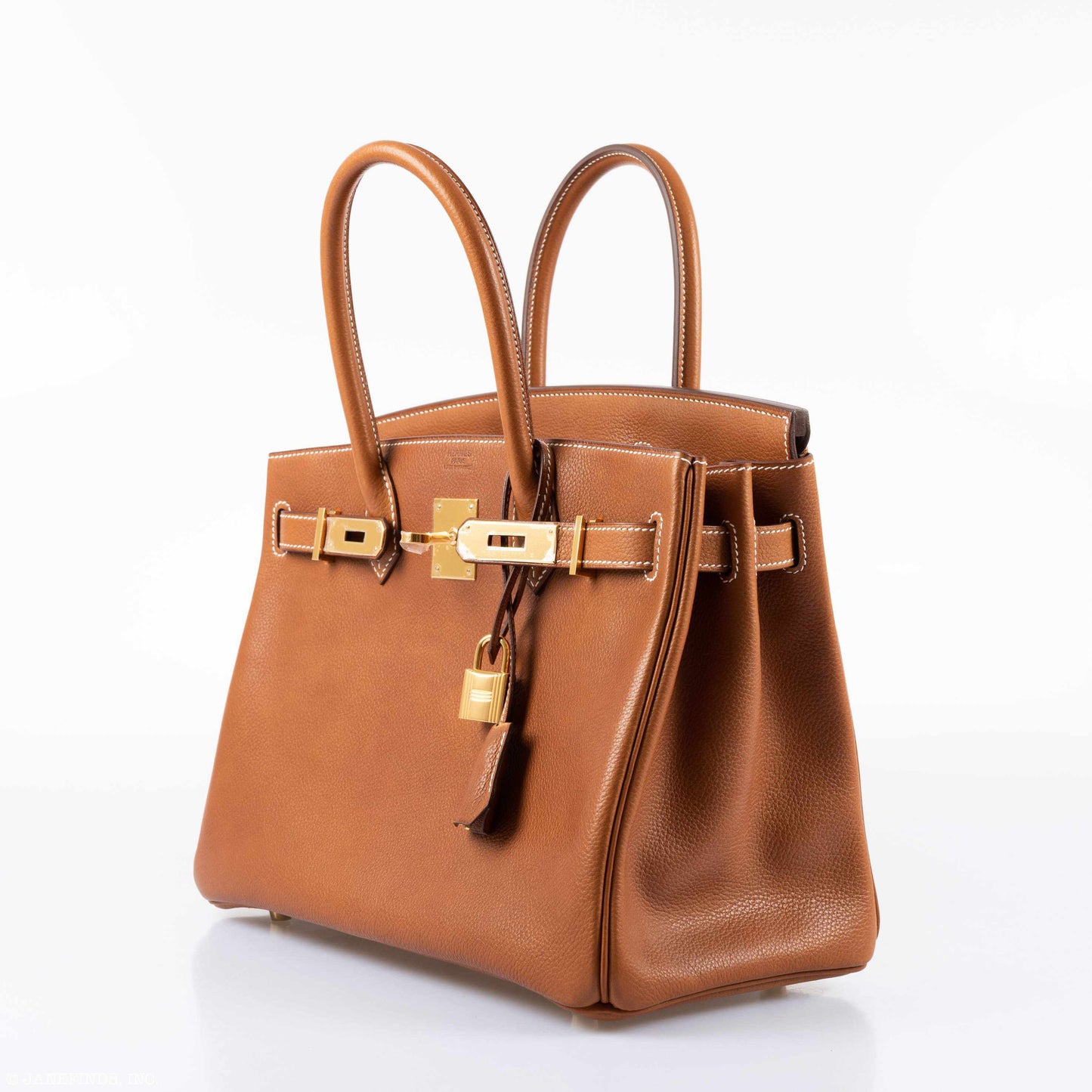 Hermès Birkin 30 Barenia Faubourg Gold Hardware - 2019, D