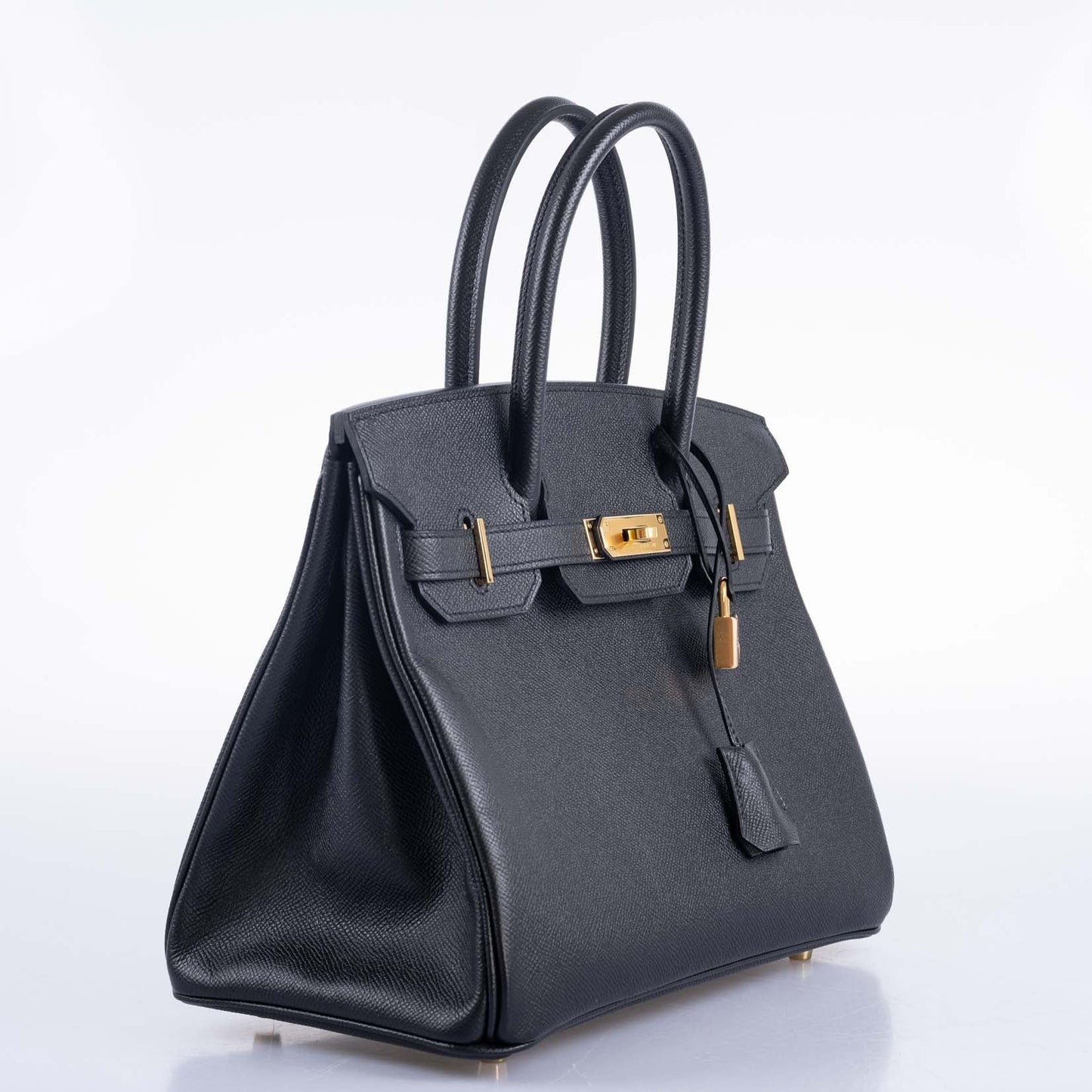 Hermès Birkin 30 Black Epsom Gold Hardware