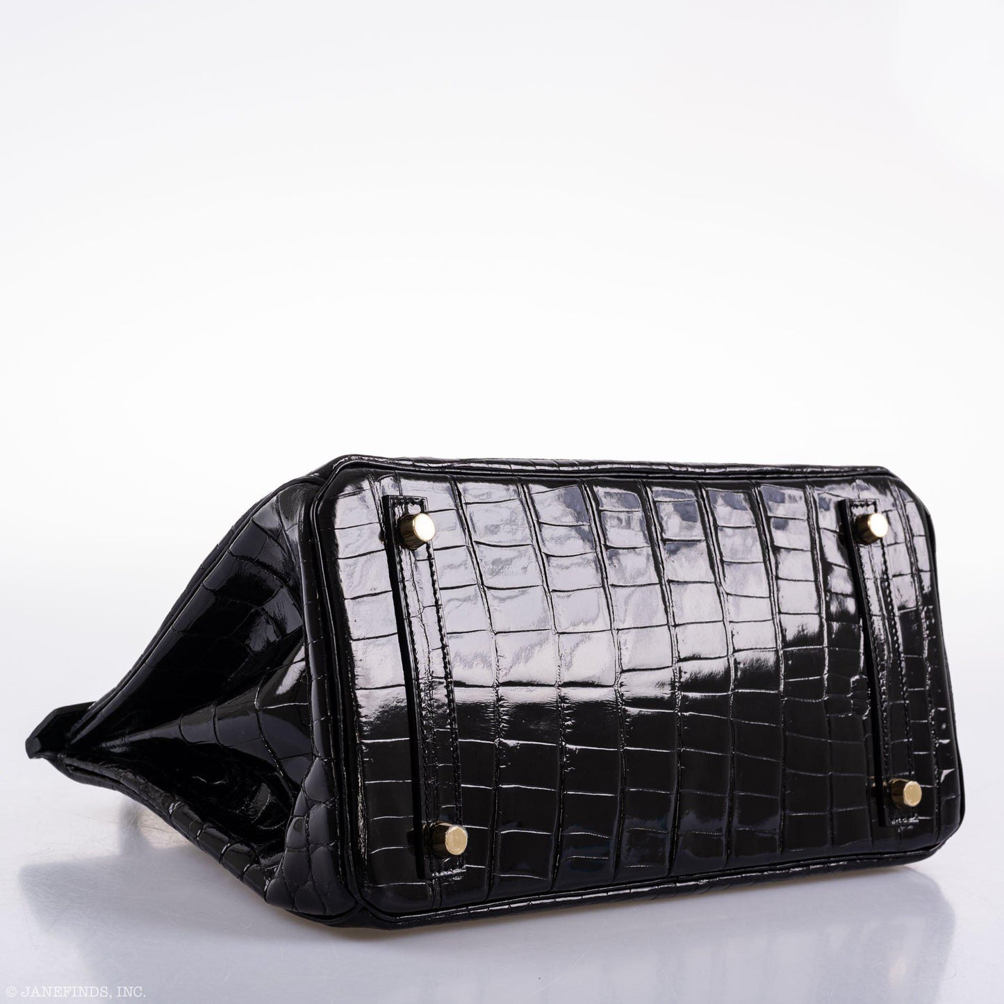 Hermès Birkin 30 Black Nilo Crocodile Gold Hardware - 2019, D