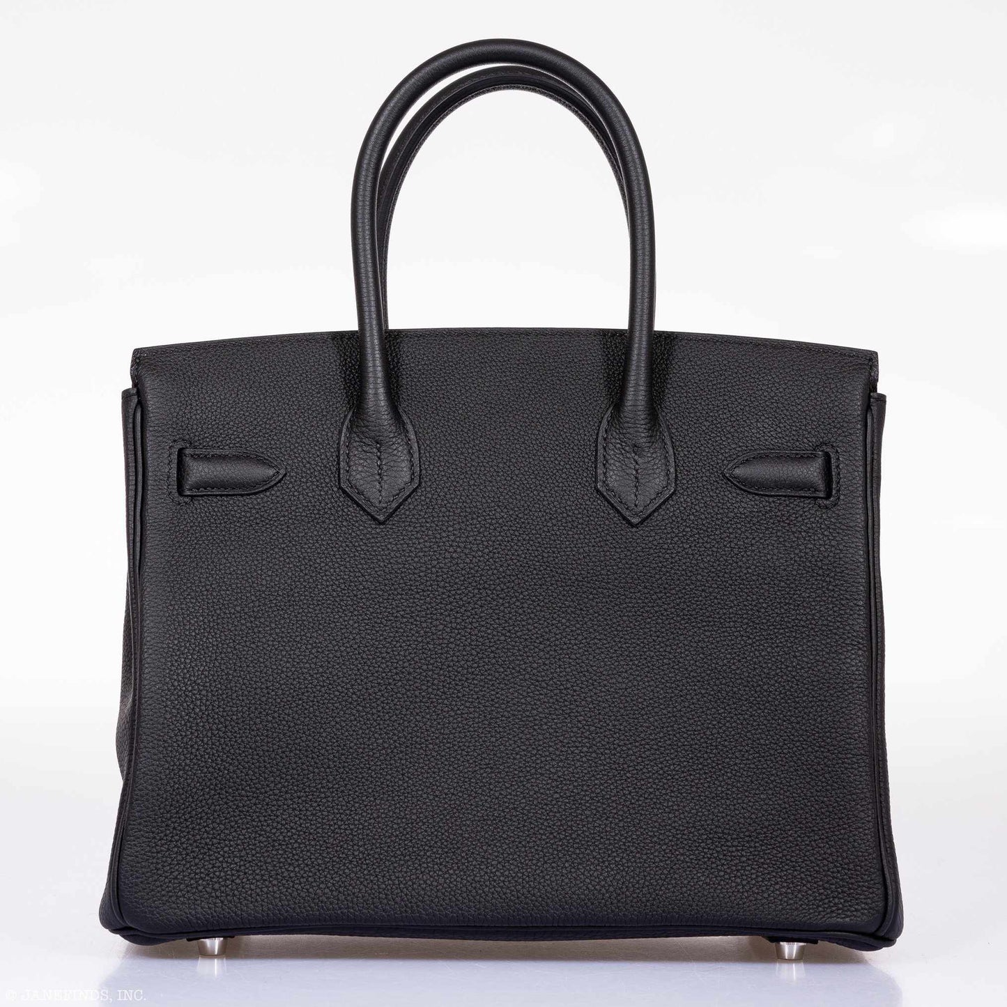 Hermès Birkin 30 Black Togo Palladium Hardware