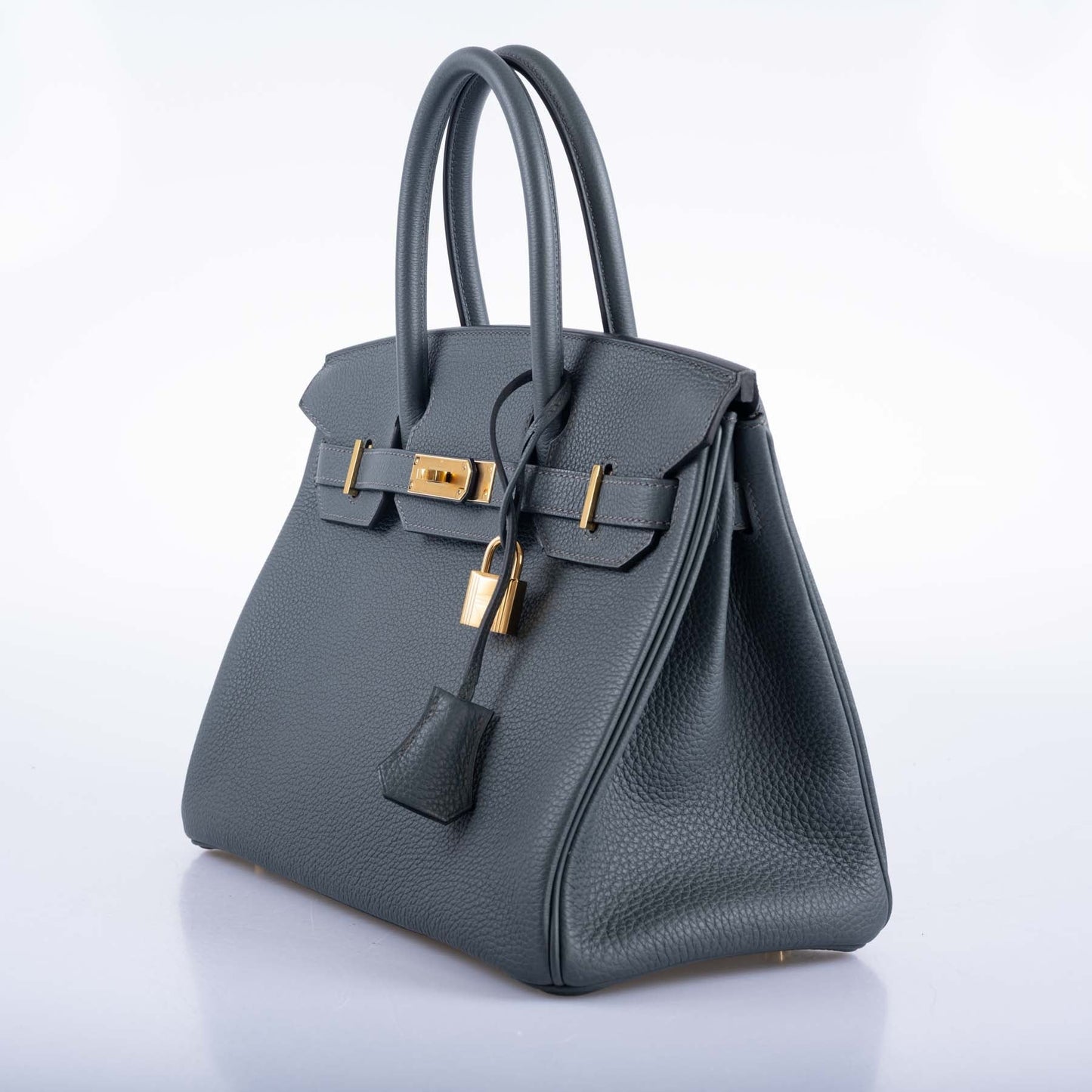 Hermès Birkin 30 Blue Orage Togo Gold Hardware