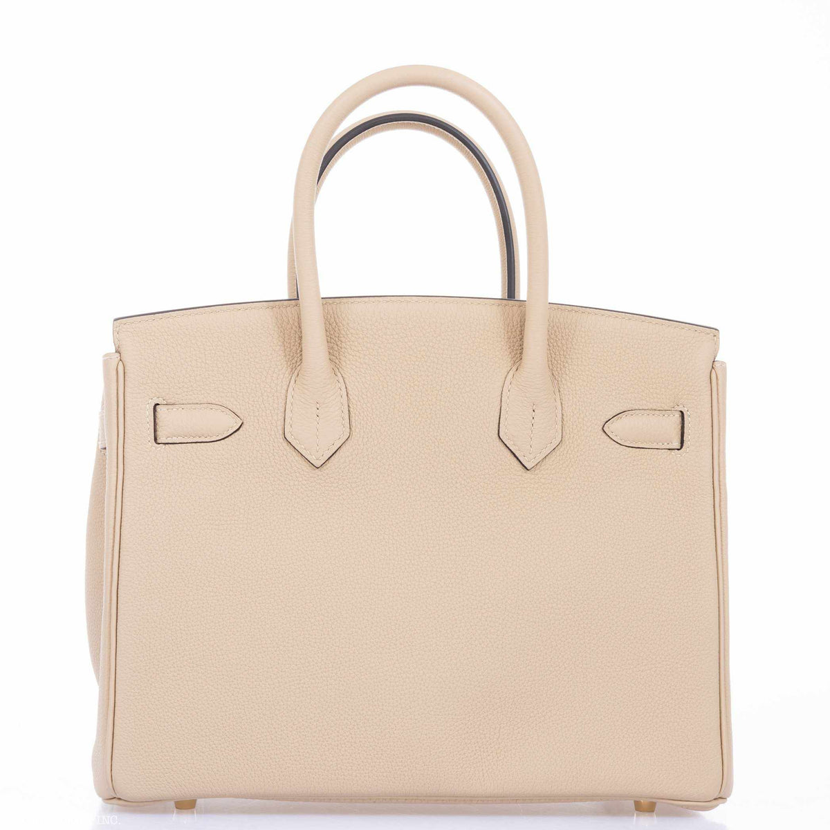 Hermès Birkin 30 Craie Togo Rose Gold Hardware