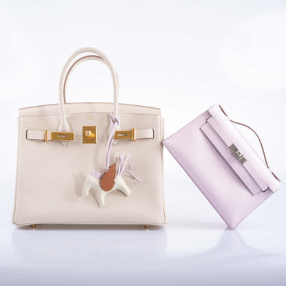 Hermès Birkin 30 Craie Togo with Gold Hardware