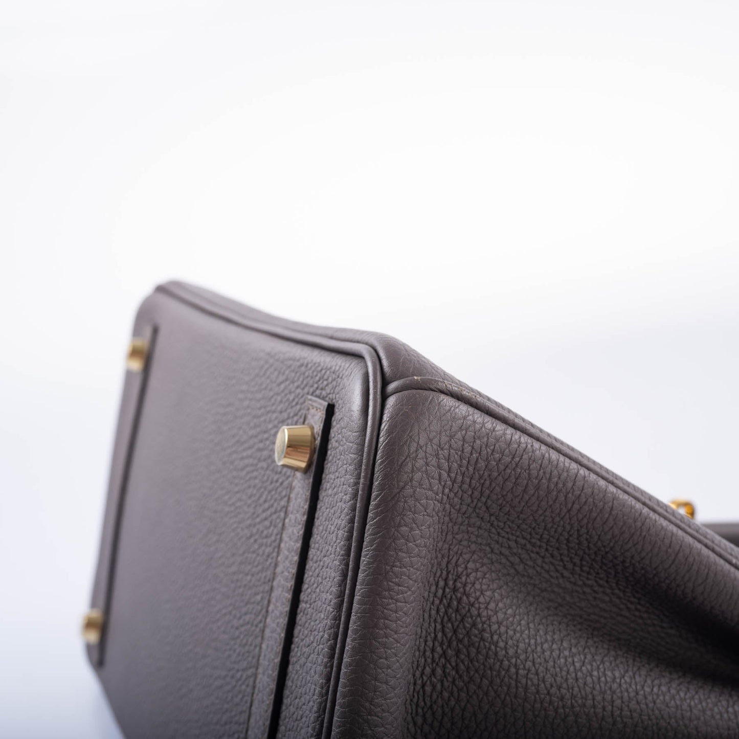 Hermès Birkin 30 Etain Togo with Gold Hardware