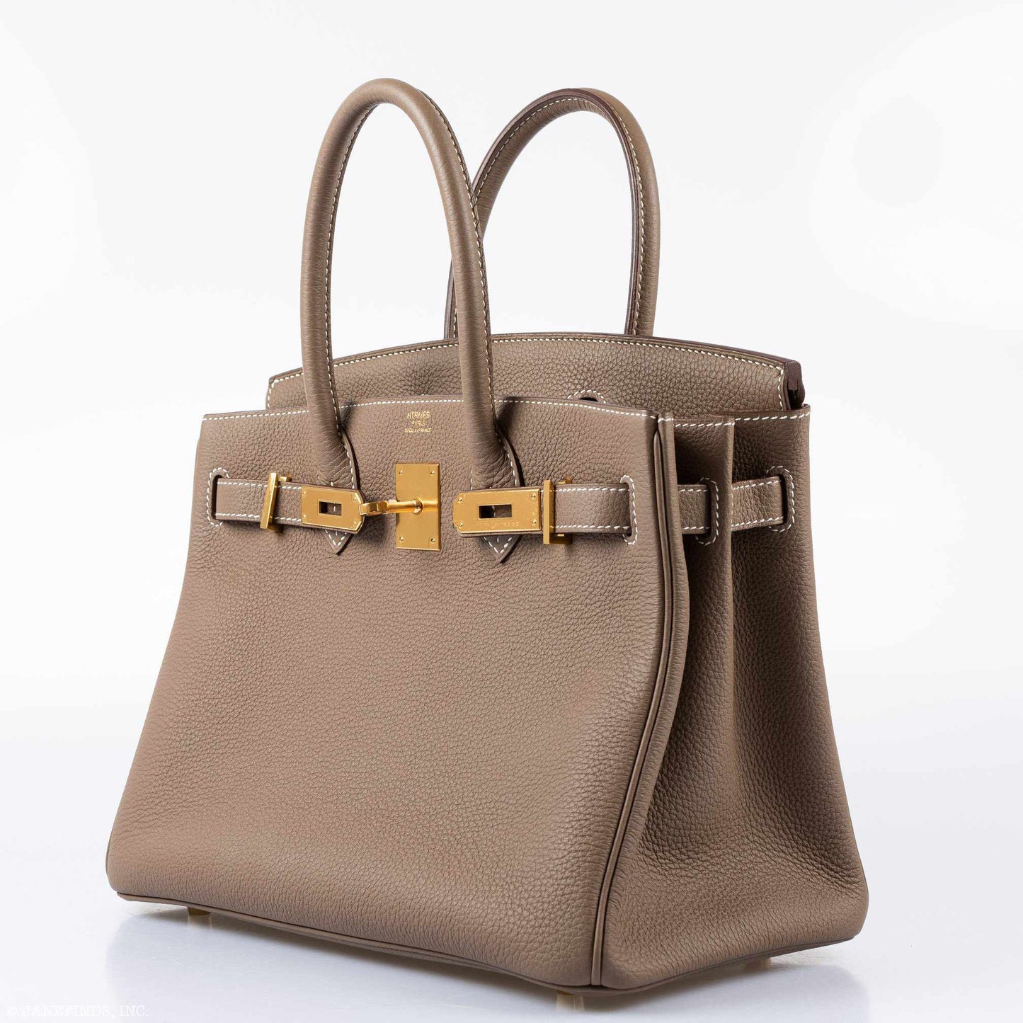 Hermès Birkin 30 Etoupe Togo Gold Hardware
