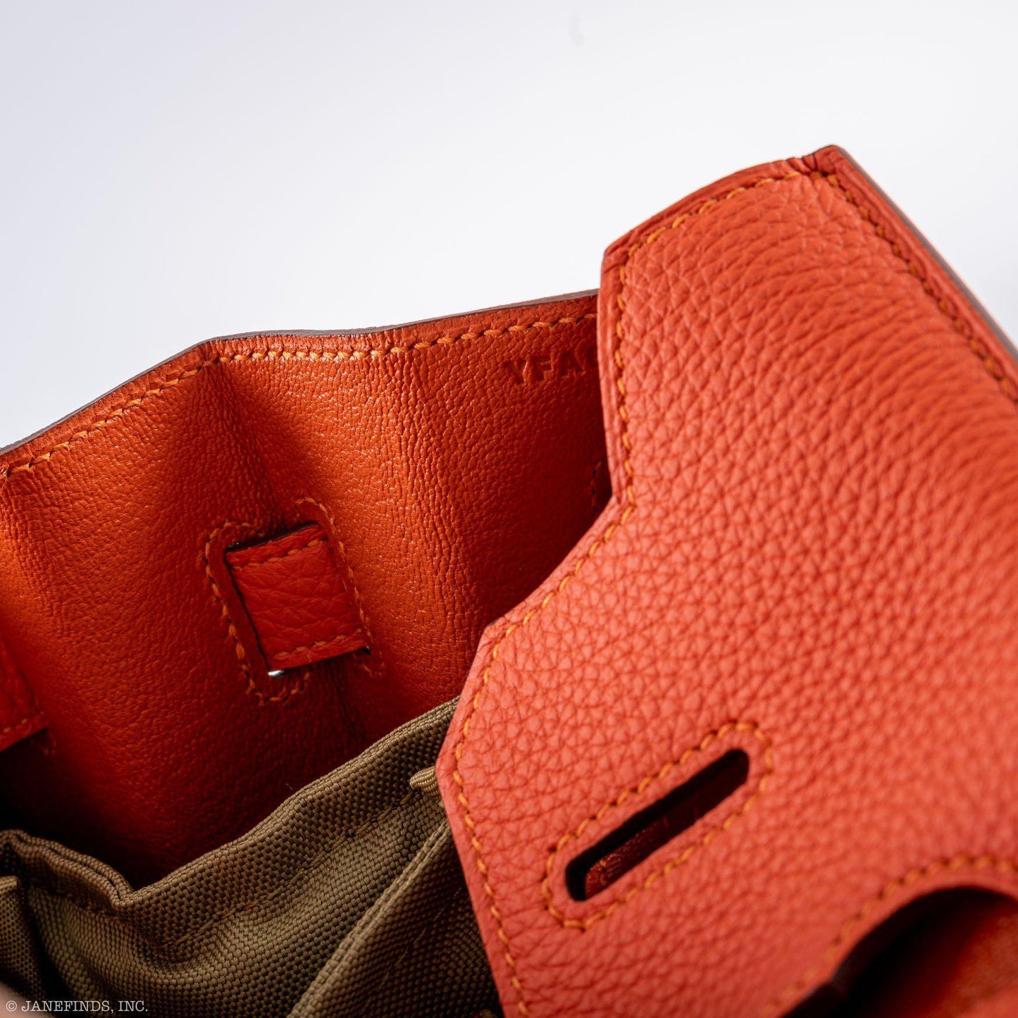 Hermès Birkin 30 Feu Togo Gold Hardware - 2020, Y