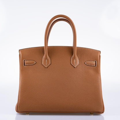 Hermès Birkin 30 Gold Togo Gold Hardware