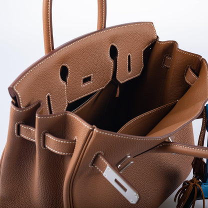 Hermès Birkin 30 Gold Togo Palladium Hardware