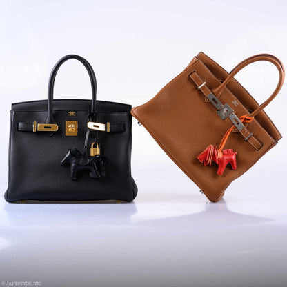 Hermès Birkin 30 Gold Togo Palladium Hardware - 2019, D