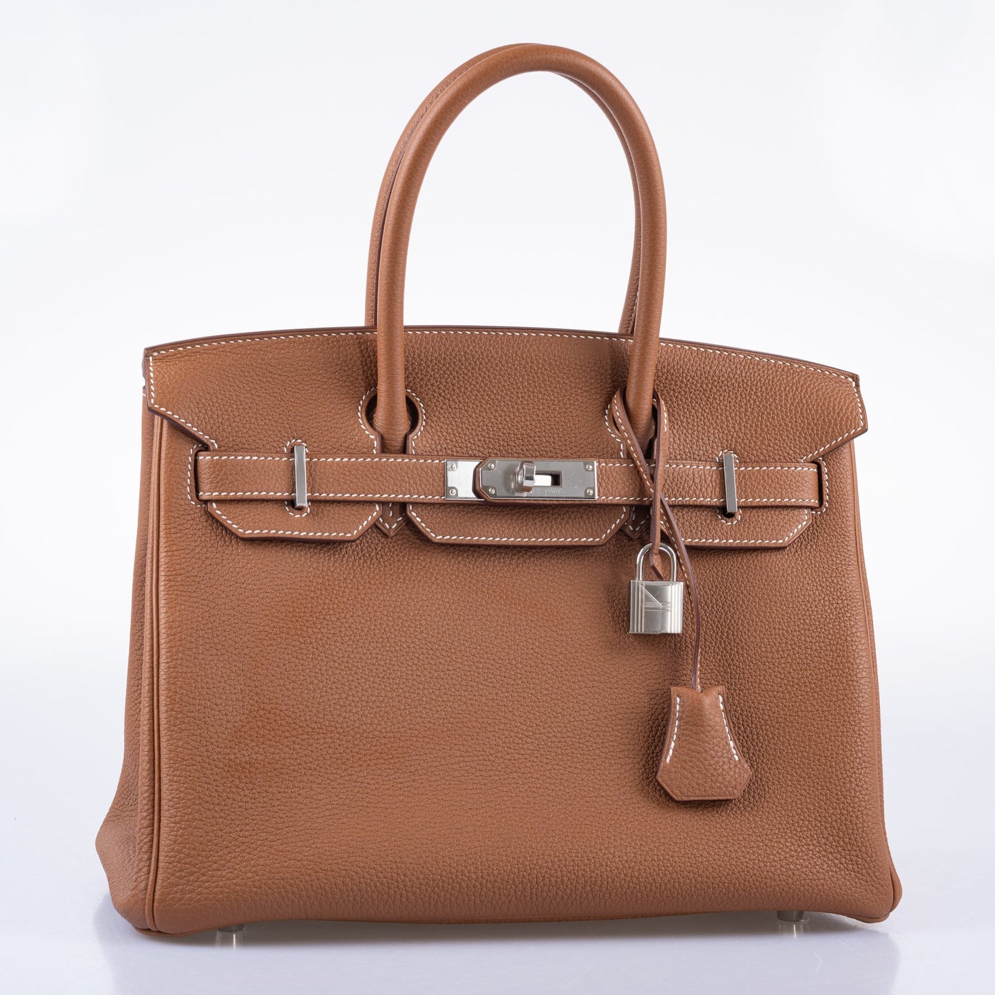 Hermès Birkin 30 Gold Togo Palladium Hardware