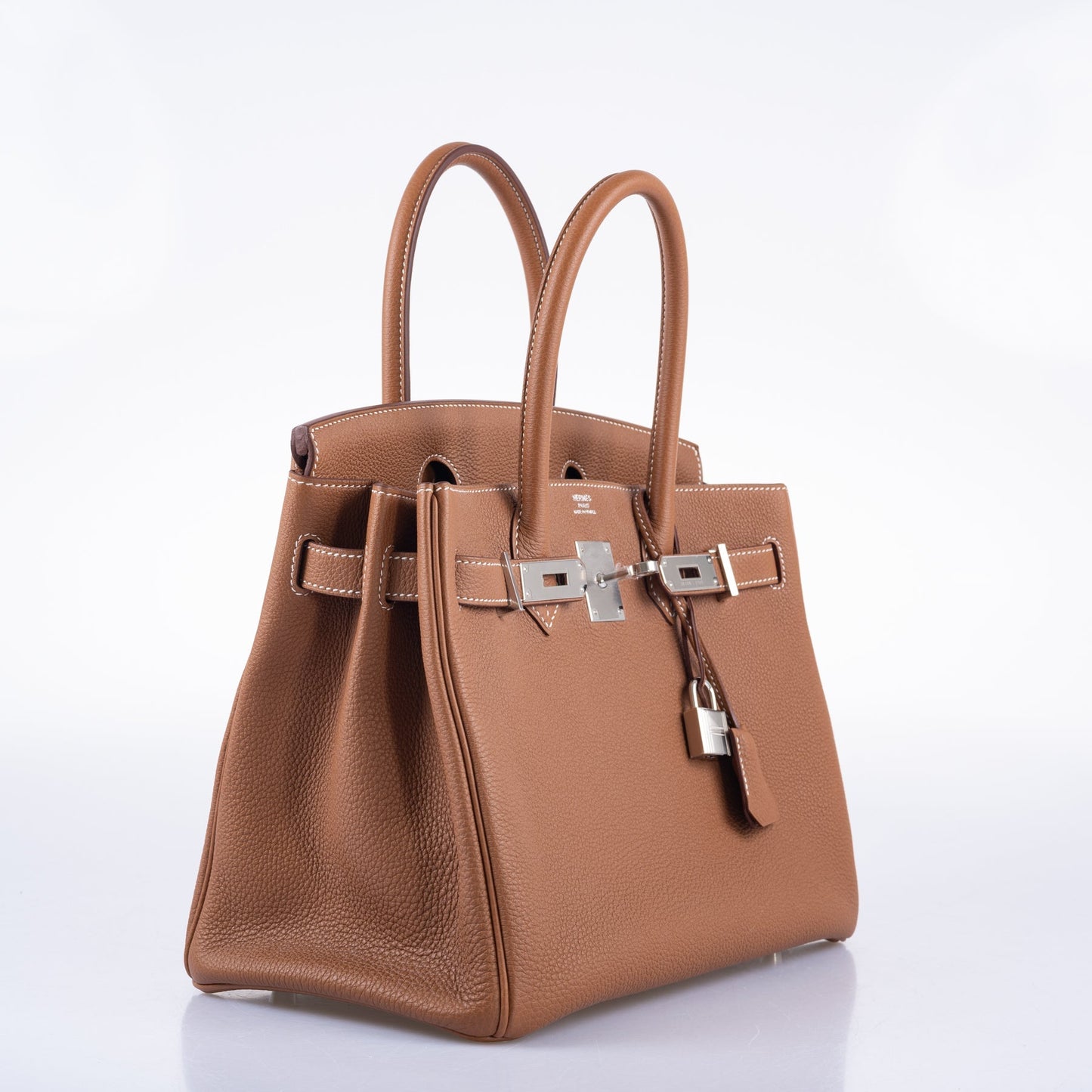Hermès Birkin 30 Gold Togo Palladium Hardware
