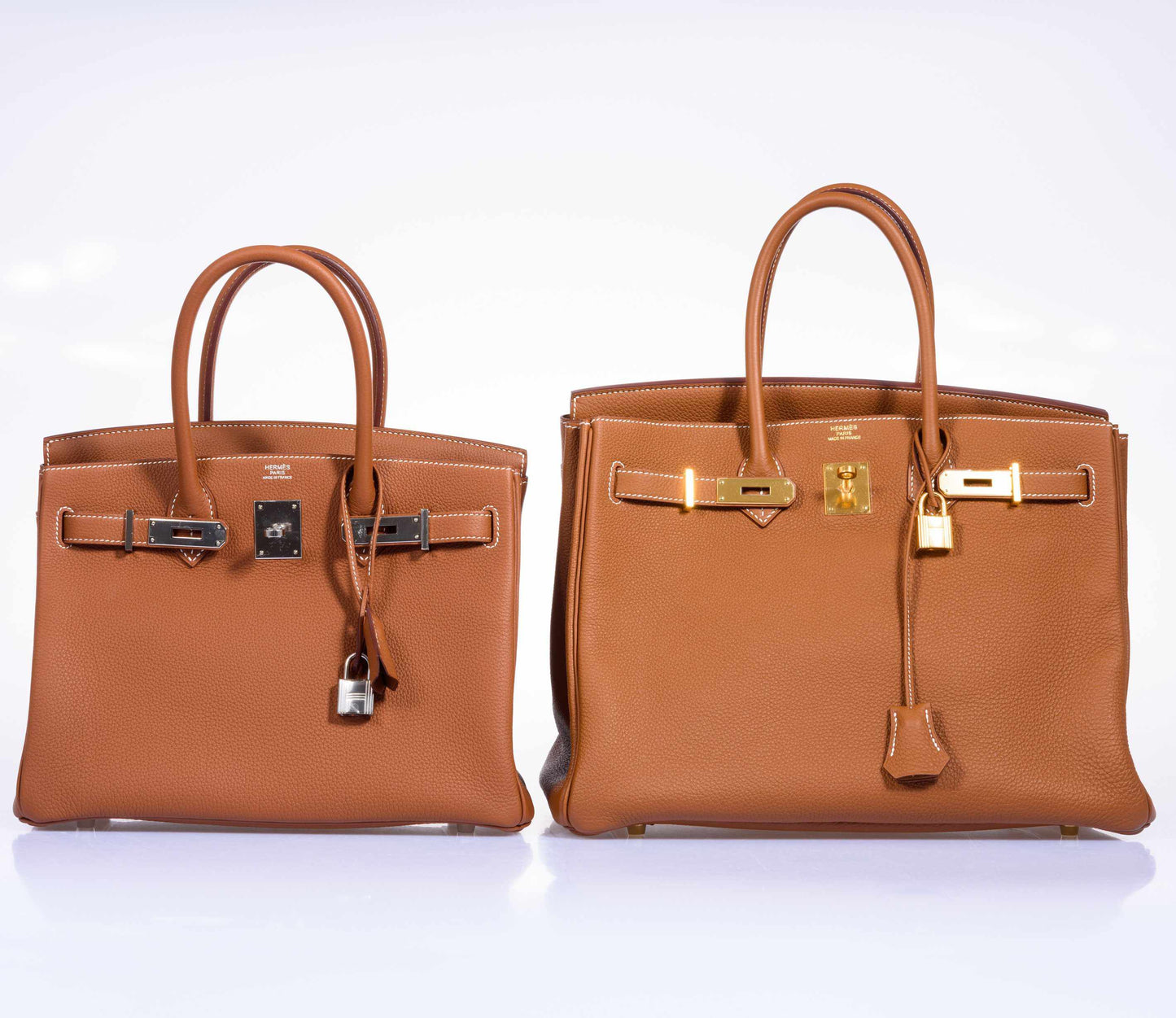 Hermès Birkin 30 Gold Togo Palladium Hardware