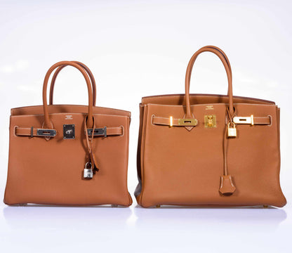 Hermès Birkin 30 Gold Togo Palladium Hardware