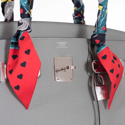 Hermès Birkin 30 Gris Mouette Togo Palladium Hardware