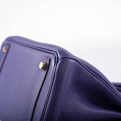 Hermès Birkin 30 Iris Togo with Gold Hardware