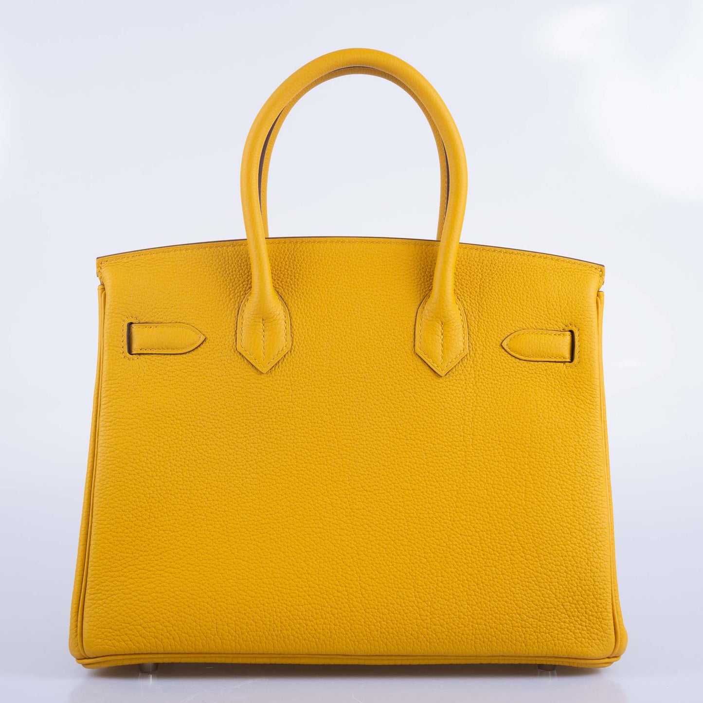 Hermès Birkin 30 Jaune Ambre Togo Palladium Hardware