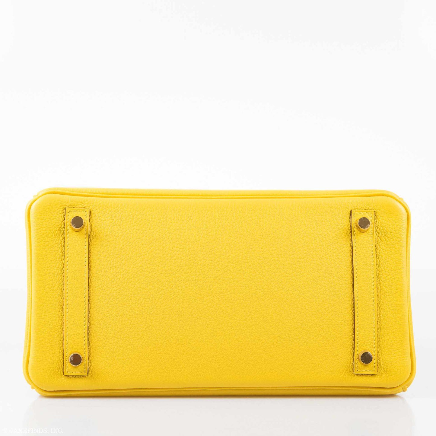 Hermès Birkin 30 Jaune de Naples Taurillon Novillo Gold Hardware