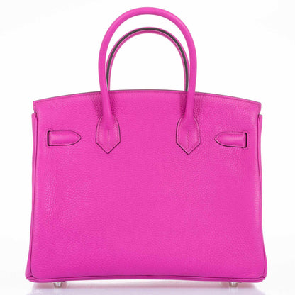 Hermès Birkin 30 Magnolia Clemence Palladium Hardware