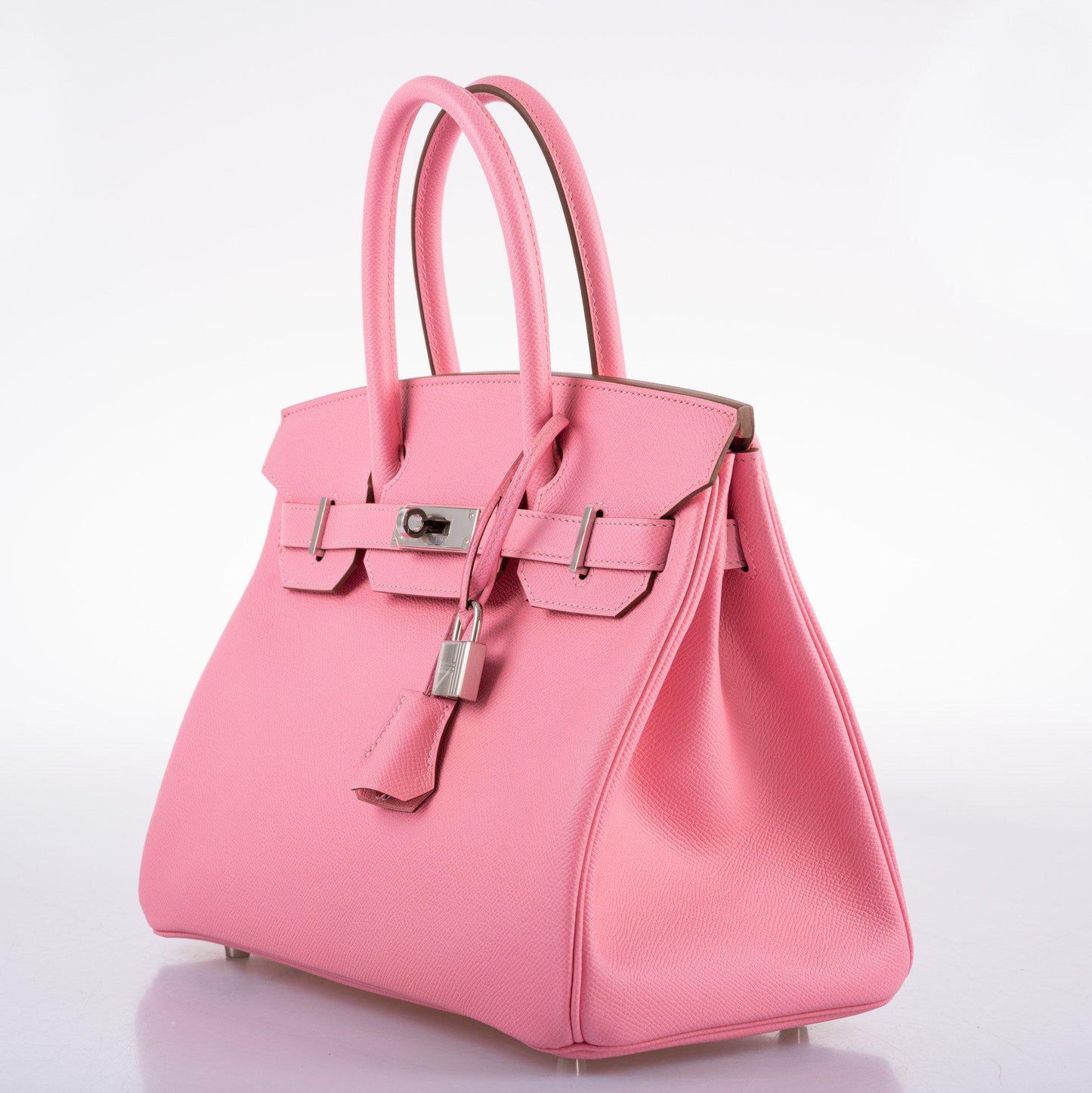 Hermès Birkin 30 Rose Confetti Epsom Palladium Hardware