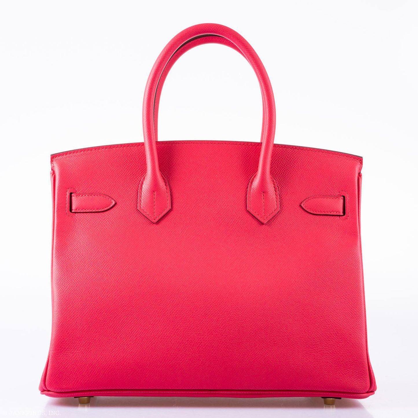 Hermès Birkin 30 Rose Extreme Epsom Gold Hardware - 2020, Y