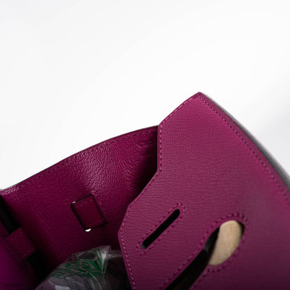 Hermès Birkin 30 Rose Pourpre Epsom with Palladium Hardware - 2018, C