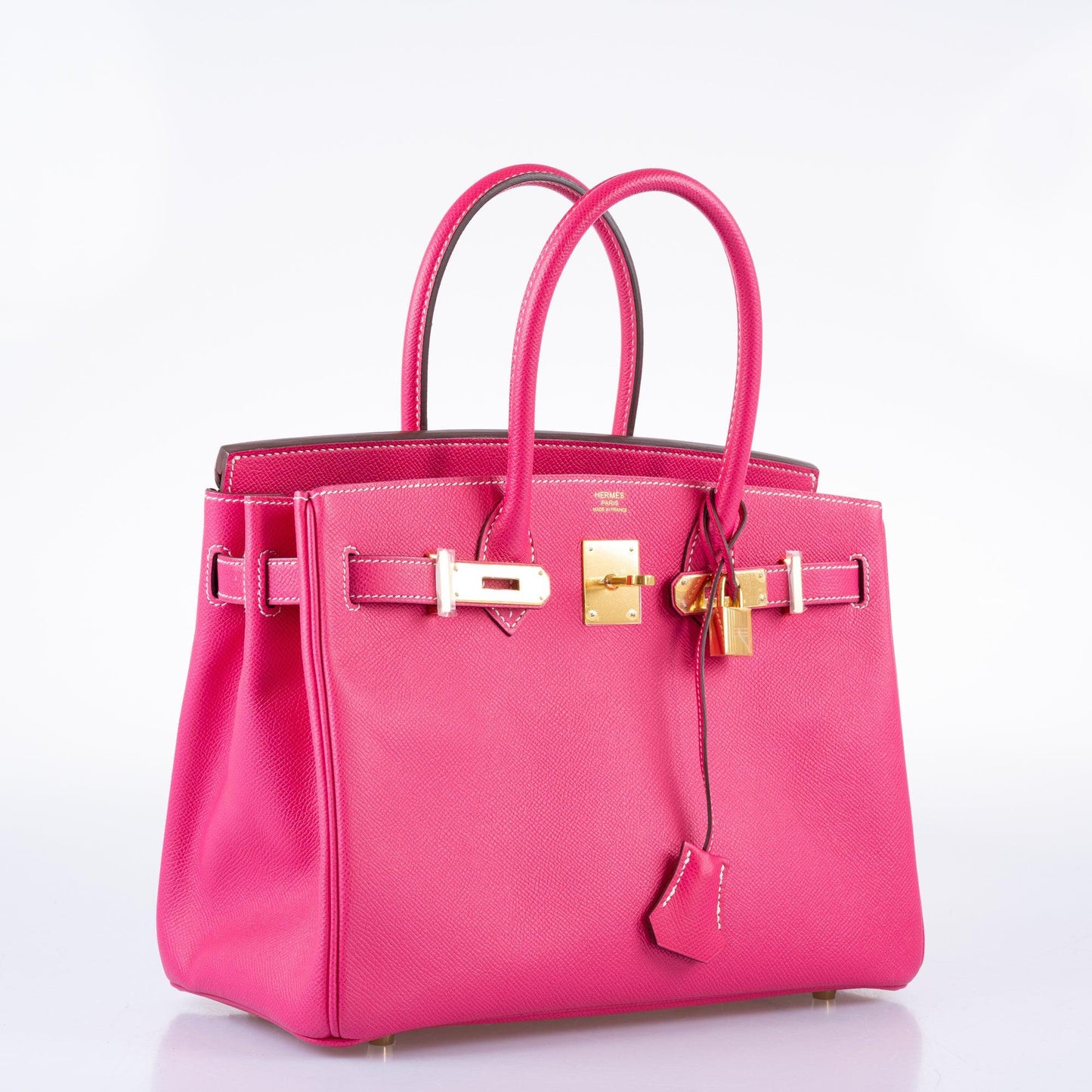 Hermès Birkin 30 Rose Tyrien Epsom Gold Hardware