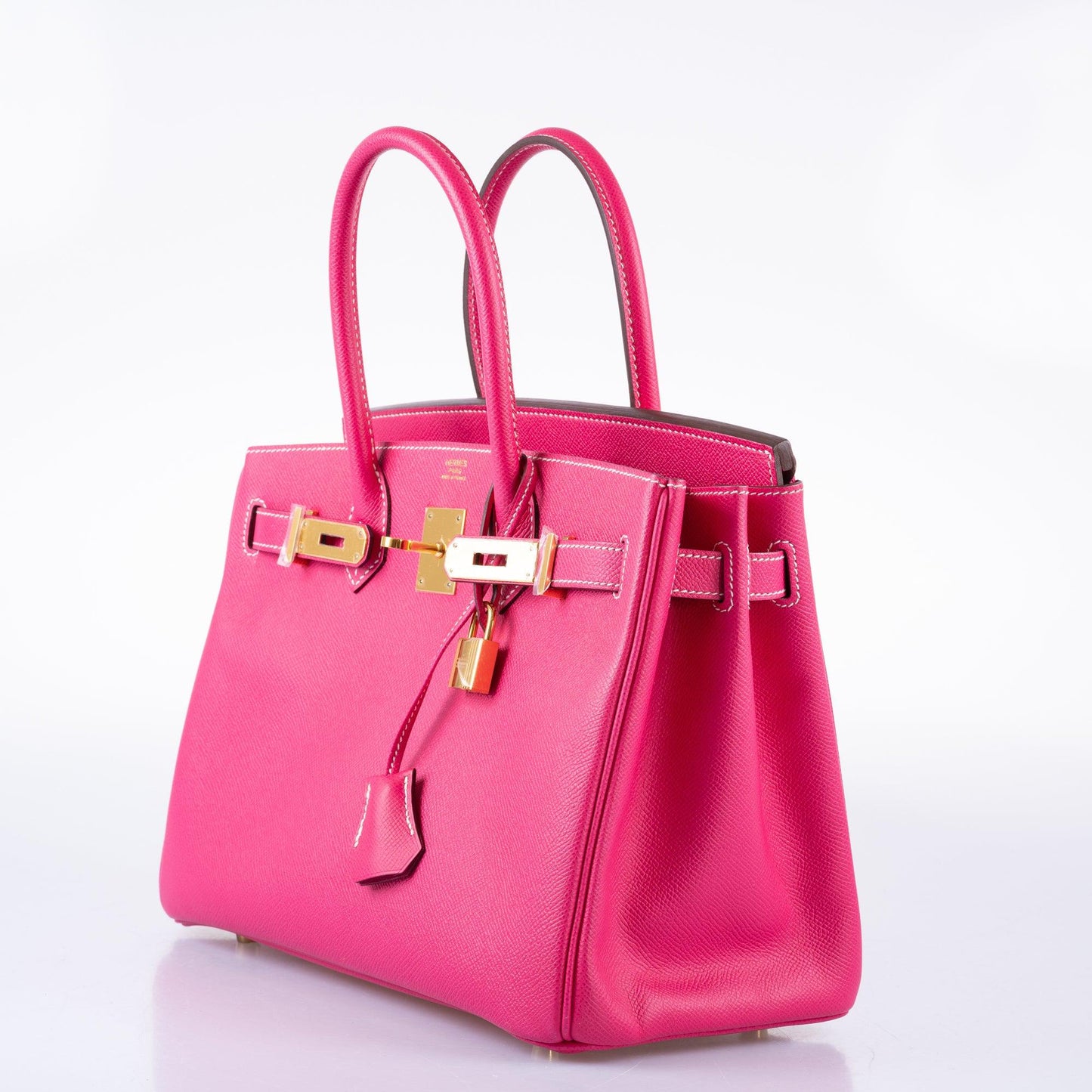 Hermès Birkin 30 Rose Tyrien Epsom Gold Hardware